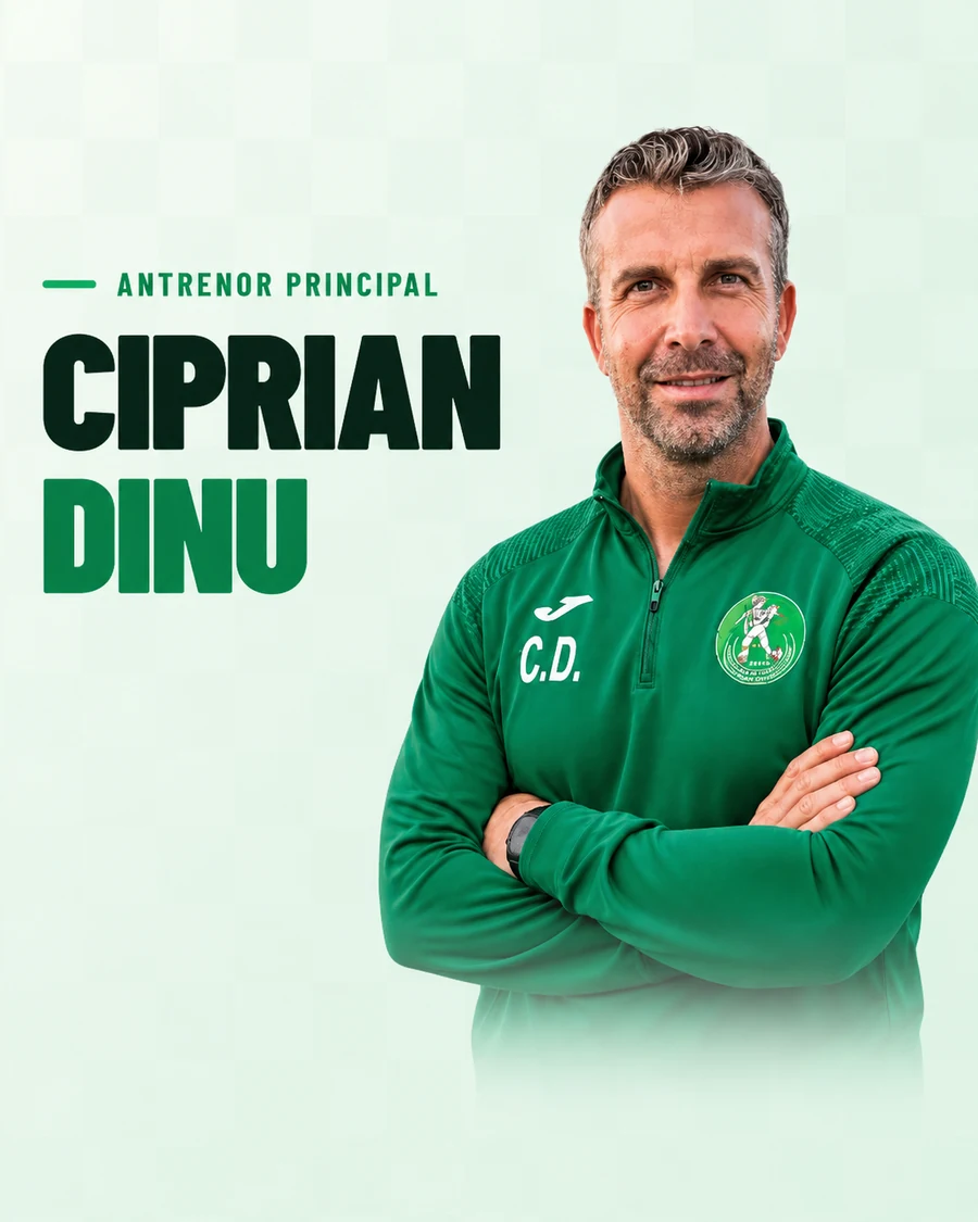 Antrenor principal Ciprian Dinu